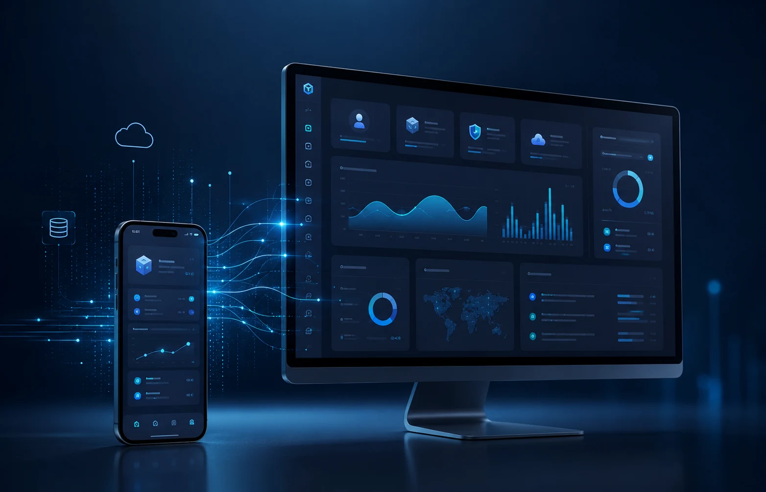 واجهة منصة SaaS بنظام اشتراكات